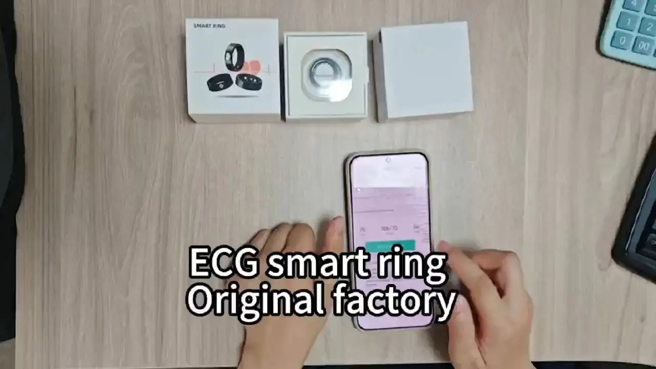 Goodway Smart Ring Ecg Monitoring Health Tracker R30 1