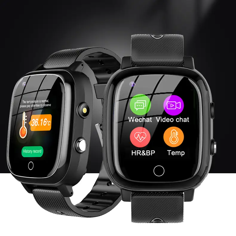 ساعة ذكية Goodway 4G لكبار السن عبر نظام تحديد المواقع العالمي (GPS) لمكالمات الفيديو T5SPro 1