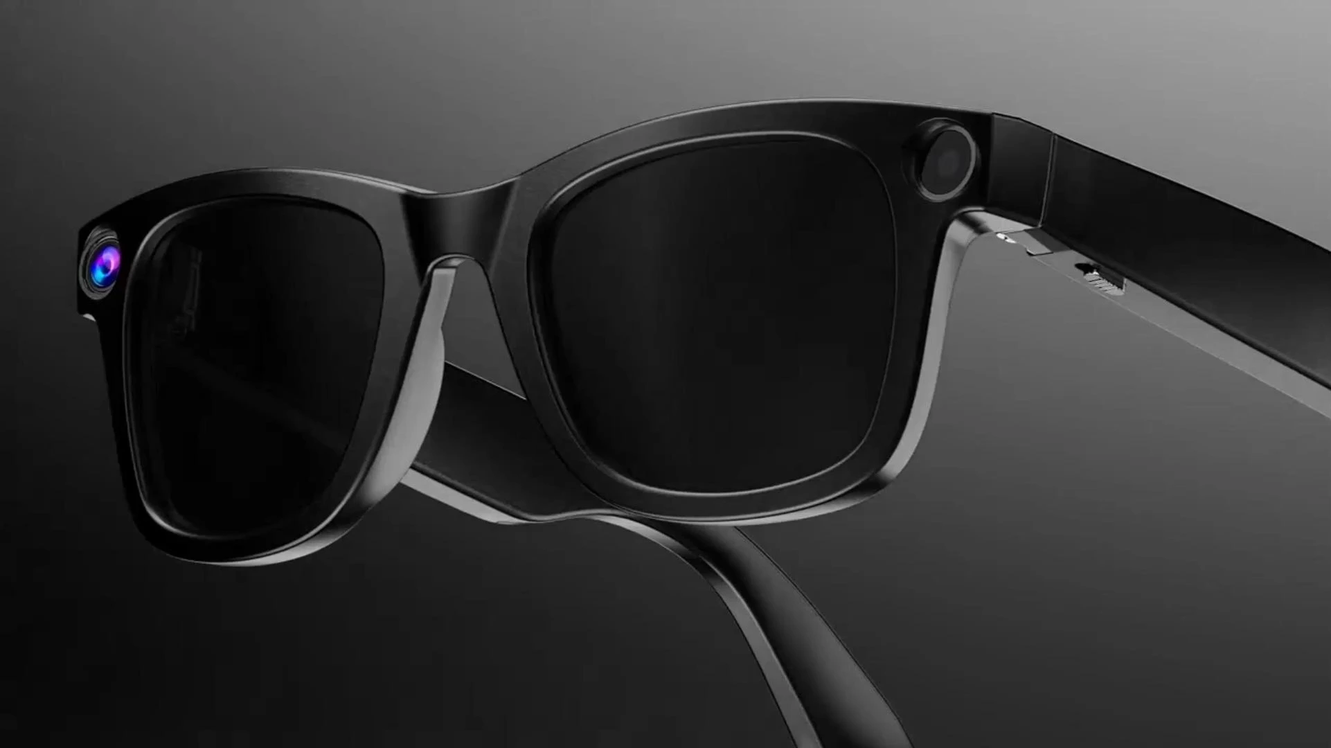 Goodway AI Lunettes de caméra mains libres 1080p Video Recording Eyewear avec AI Assistant W650 1