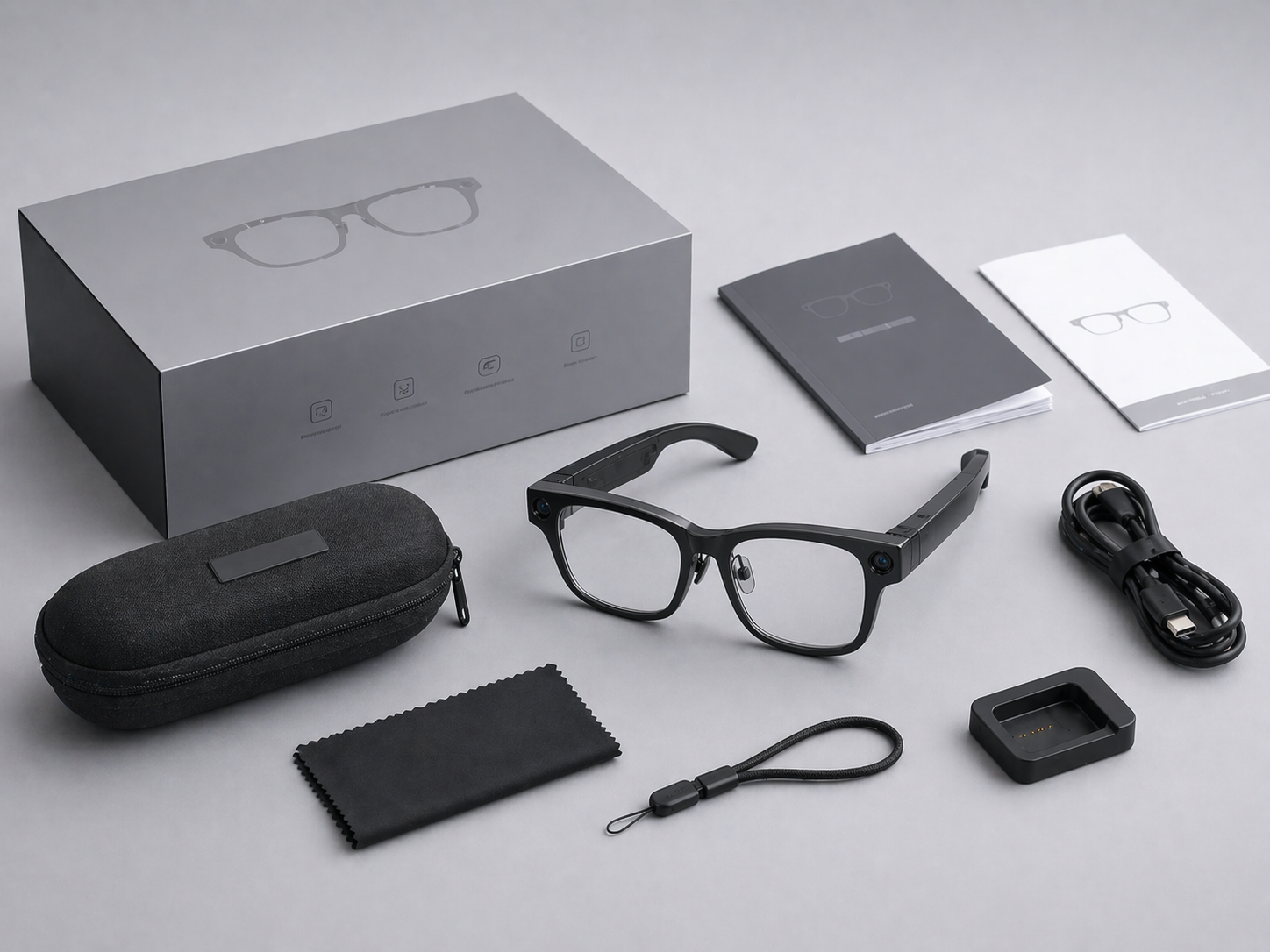 smart glasses factory production and assembly for bulk manufacturing