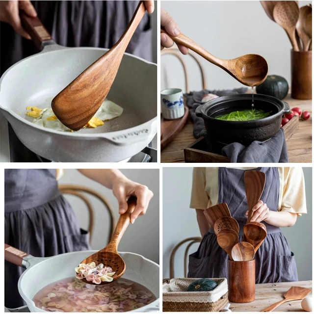 Best Wooden Spoon Utensil Price 6