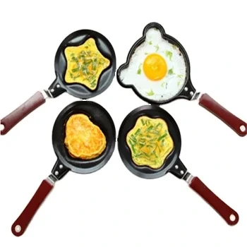 I-Factory Direct Supply Beer Shape Star Shape Love Shape Metal Non Stick Omelette Pan 1