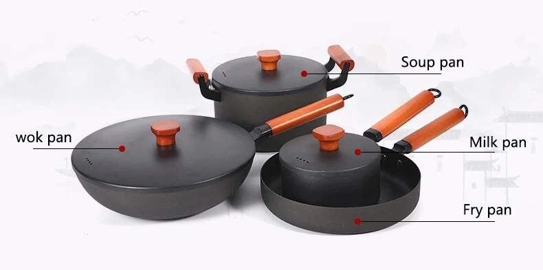Aluminum Cookware Cookware Set by Qianzan 4