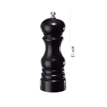 Hot Selling Wholesale Plastic Salt And Pepper Mill Grinder Set With Shinny Candy Color 1