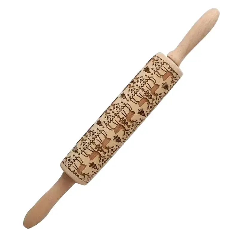 High-qualitykitchen Utensil Manufacturer Home Baking Roller Wood 2