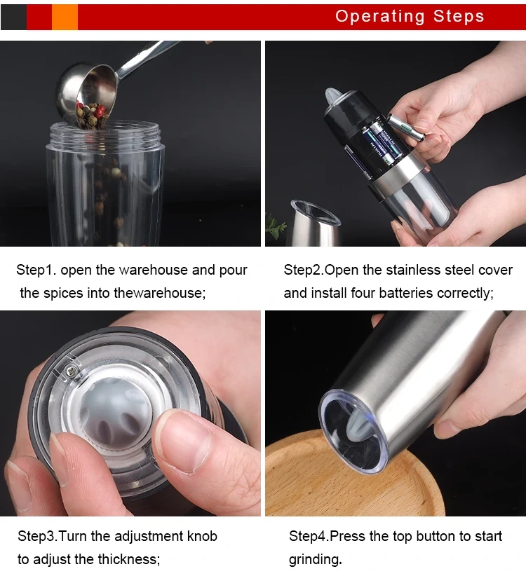High-quality Gravity Electric Salt and Pepper 4