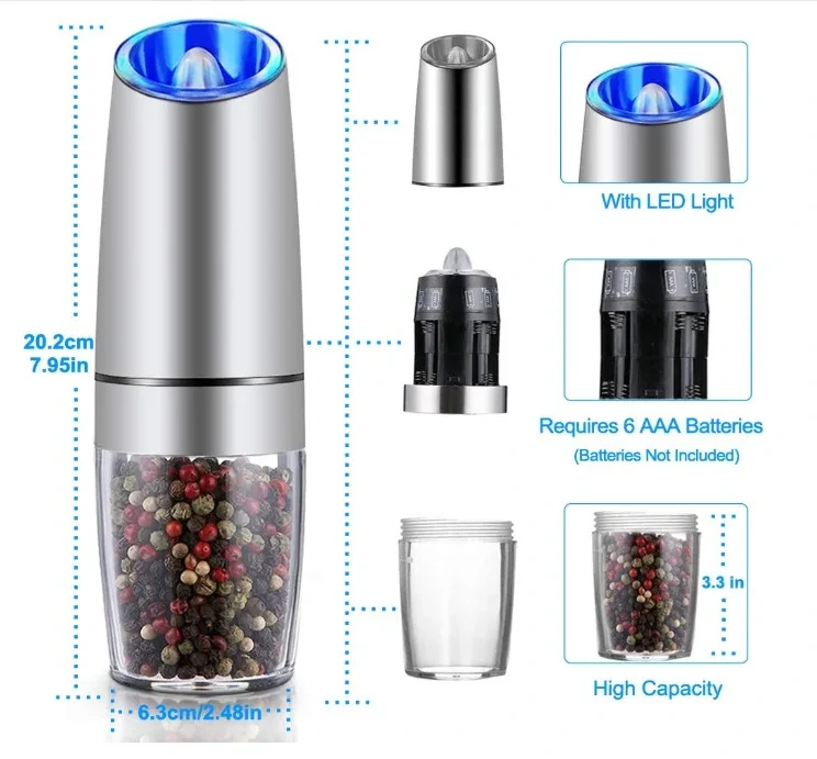 High-quality Gravity Electric Salt and Pepper 2