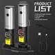 Best Salt and Pepper Grinders Salt/pepper/spice Grinder Printing/laserprice 6