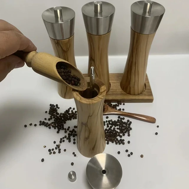 Custom Madebest Manual Pepper Grinder 8 Accept 2