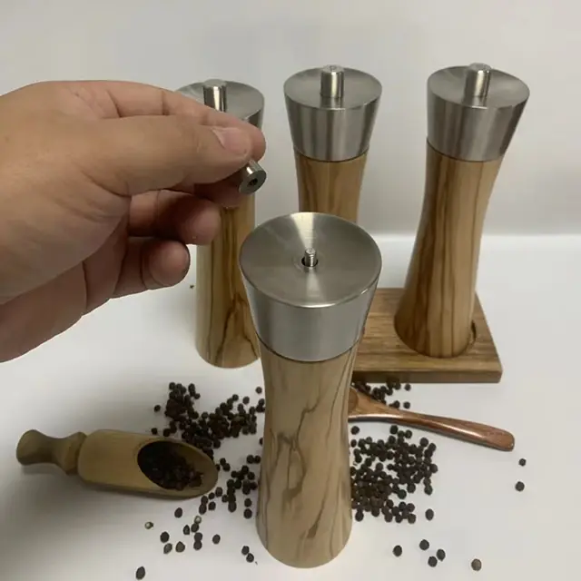 Custom Madebest Manual Pepper Grinder 8 Accept 3