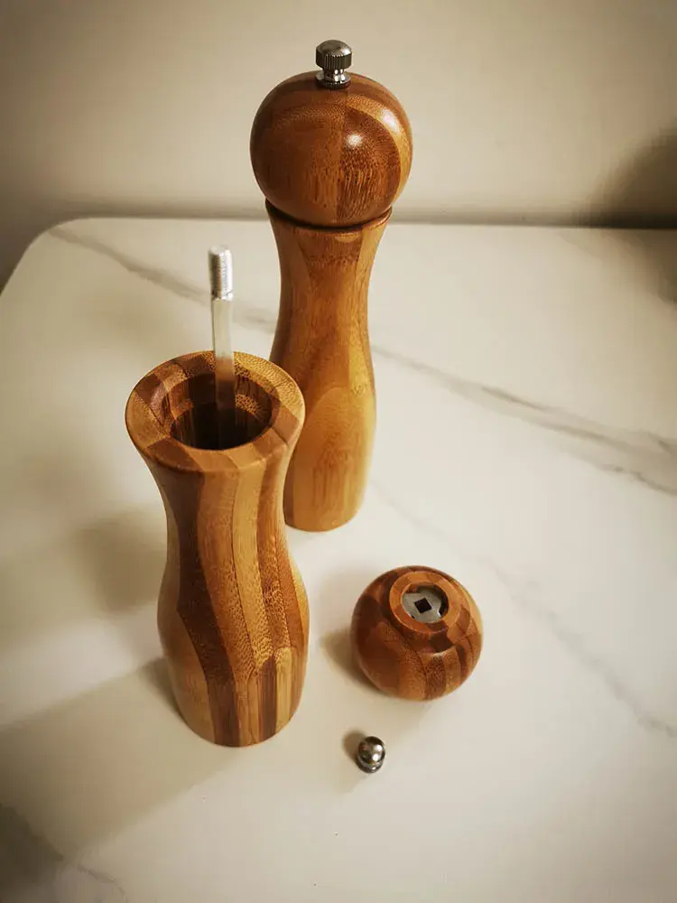 Grinder Hand Grinder Salt & Pepper Mills - - Qianzan 7