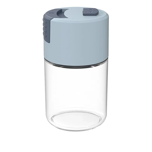 I-100ml Umthamo 0.5g Umkhawulo Inani Lohlobo Lwepush-uhlobo Lokuxubha Usawoti Livalwe Ibhodlela Lesizini Lokufaka Umswakama Lomndeni 1