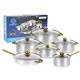 Buy Best Stainless Steel Pan Set 5