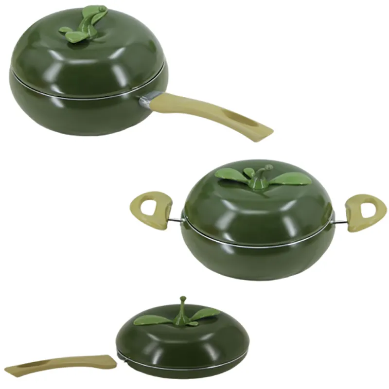 Qianzan Aluminum Cooking Pots Acceptable Customize Logo Such As Molding Logo Or Printing Logo Etc Aluminum Cooking Potscompany 7