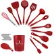 Best Silicone Utensils Food Grade Silicone+PPwholesale 5