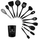 Best Silicone Utensils Food Grade Silicone+PPwholesale 7