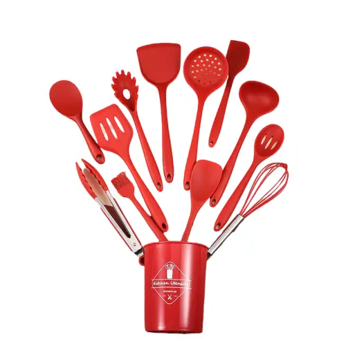 Best Silicone Utensils Food Grade Silicone+PPwholesale 8