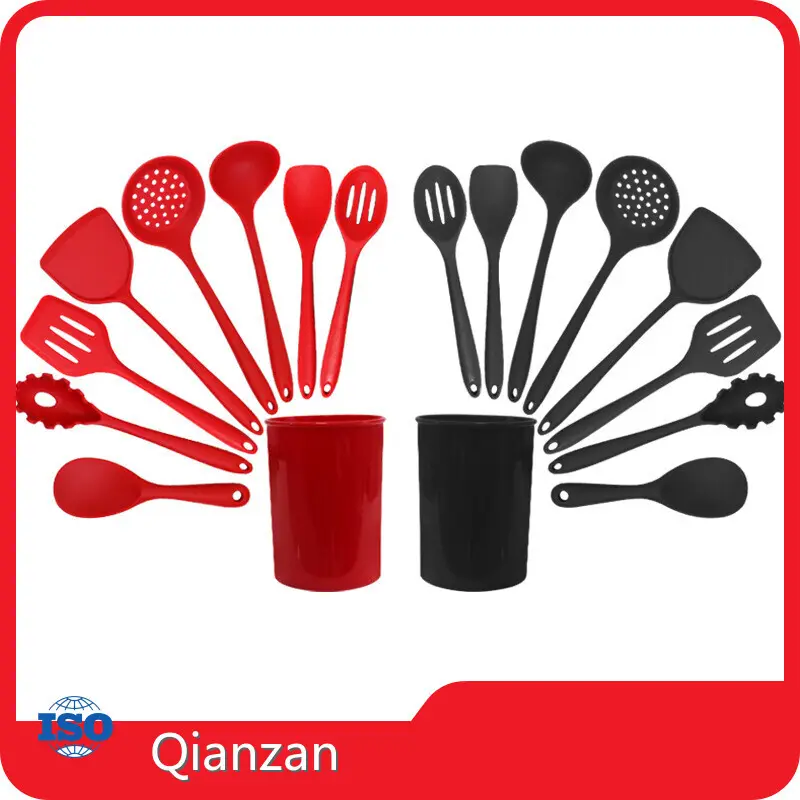 Best Silicone Utensils Food Grade Silicone+PPwholesale 1