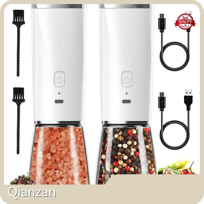Qianzan Electric Grinders for Sale Salt & Pepper Mills Electric Grinders for Salefor Sale 1