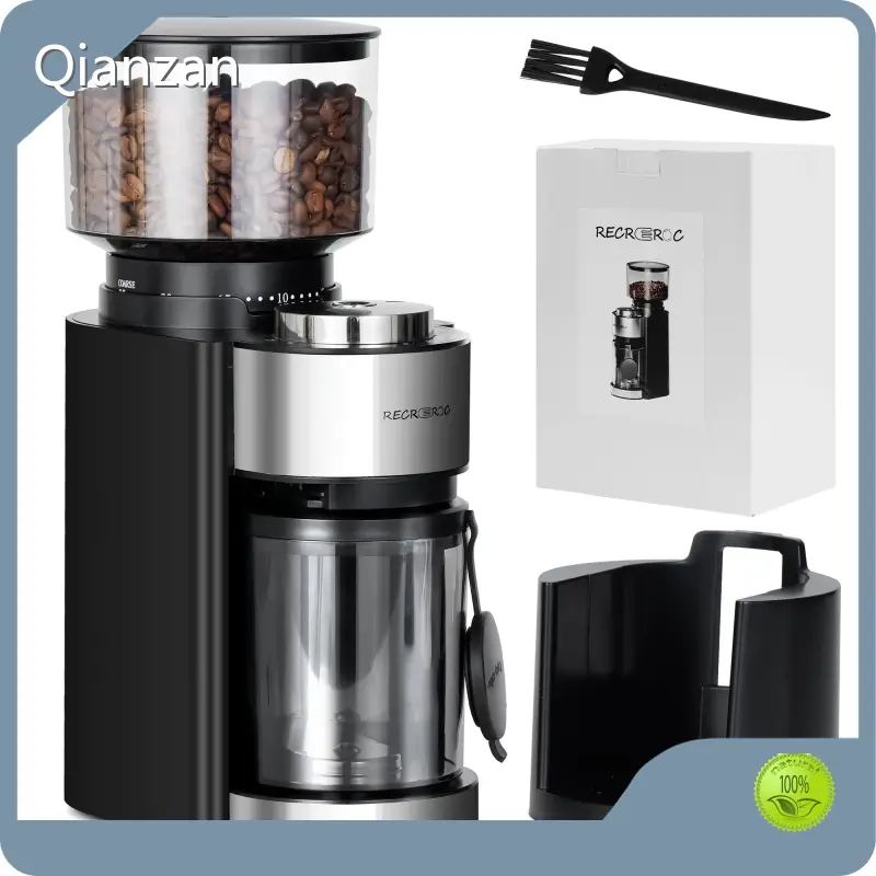 Qianzan Coffee Grinder Manufacturer Electronic Touch Controlcompany 1