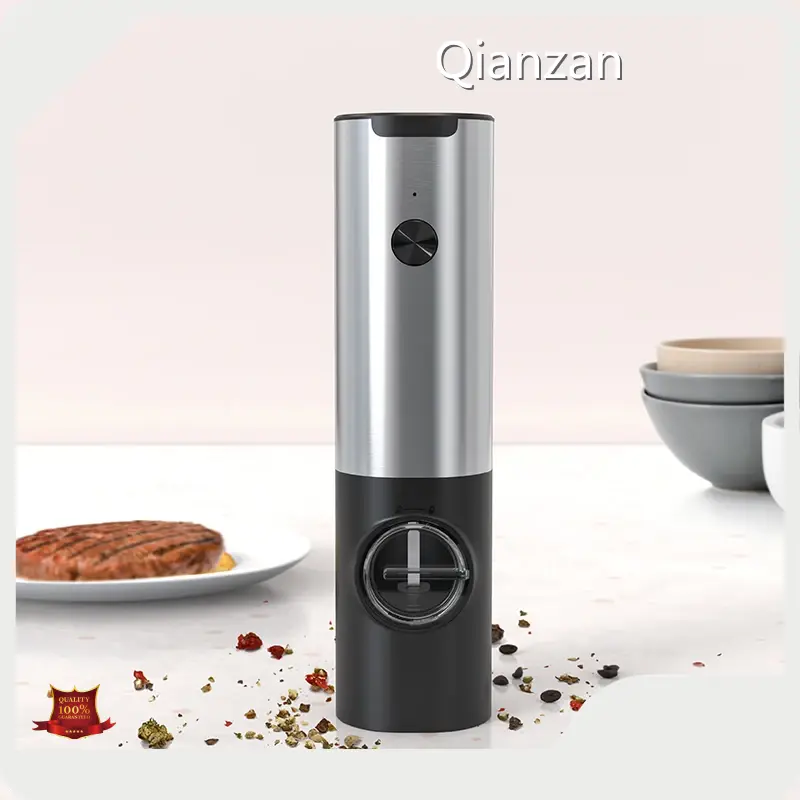 Customizedelectric Pepper Grinder Salt & Pepper Mills Stainless Natural Color 1
