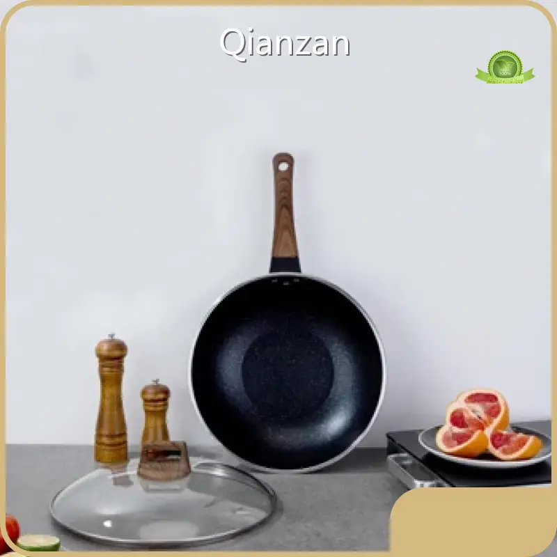 Qianzan Carbon Steel Pots and Pans Set Fine Cast Iron Carbon Steel Pots and Pans Setwholesale 1