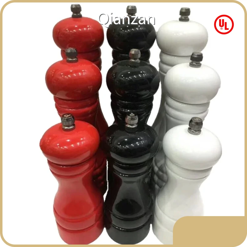Qianzan Salt and Pepper Grinder Printing/laser/embossedcost 1