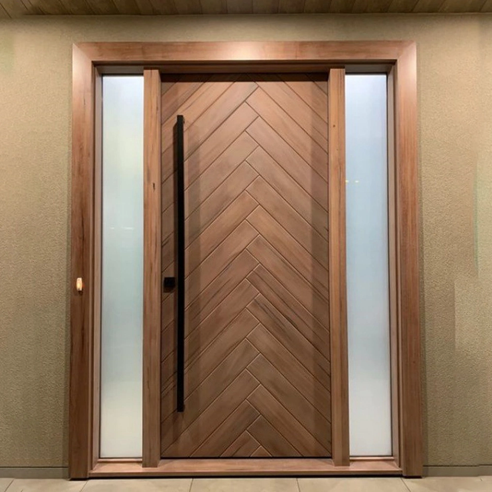 Modern New Designs Bedroom Interior Melamine Solid Wooden Door 1