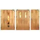 Hot Sale Doors Interior Solid Wood Bulk Production 6