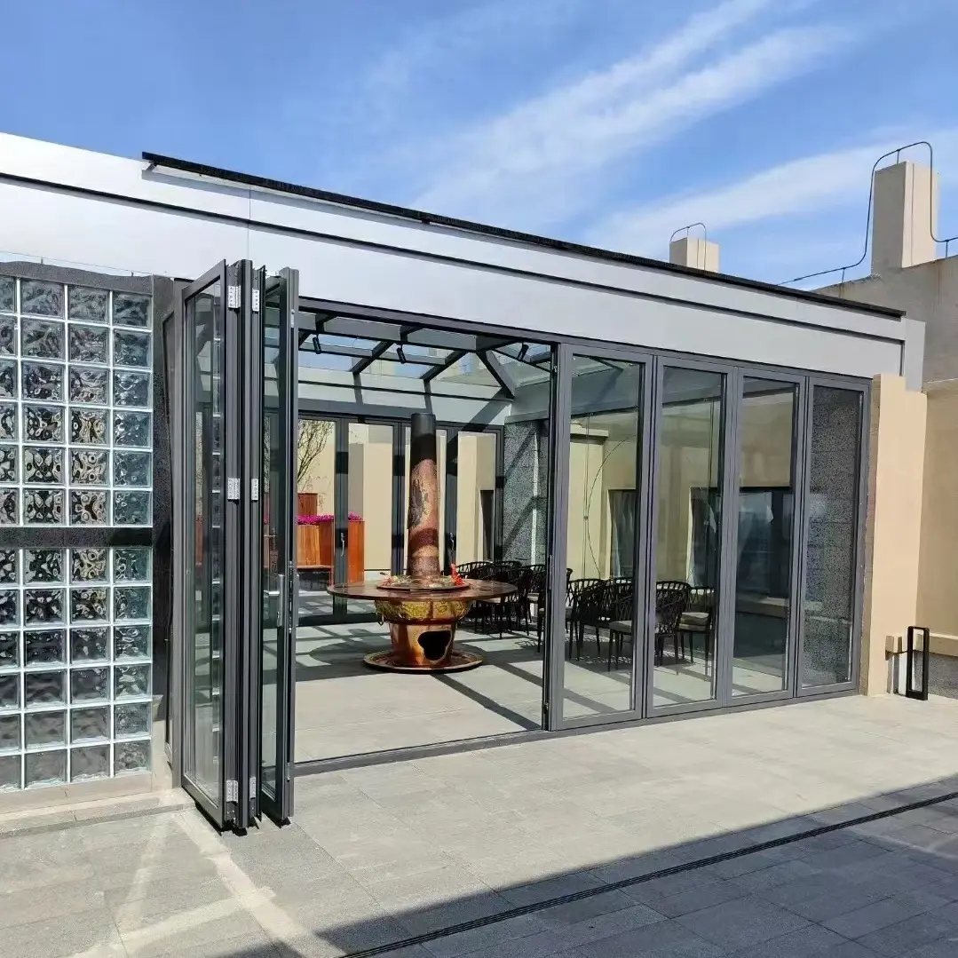 Factory Price Aluminium Sliding Patio Doors with Good Price Bulk Production 3