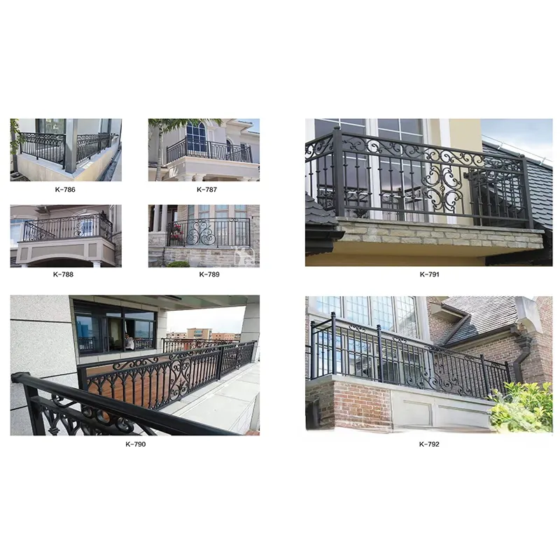 GP Global Rod Iron Balcony Railing Directly Sale 2
