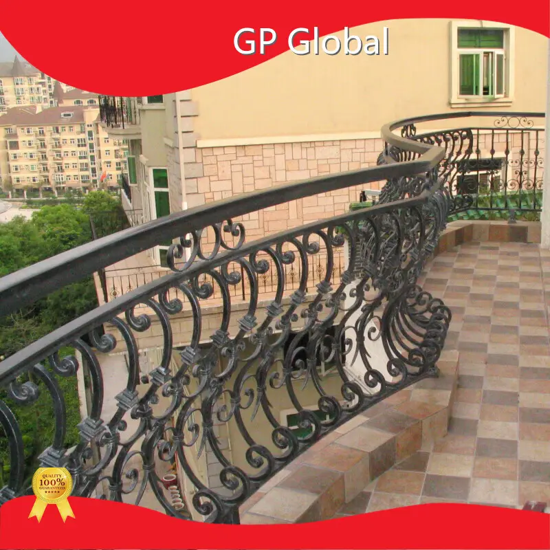 GP Global Rod Iron Balcony Railing Directly Sale 1