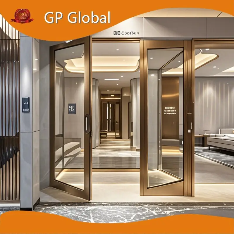 GP Global Auto Sensor Glass Doors Auto Sensor Glass Doors with Good Price 1