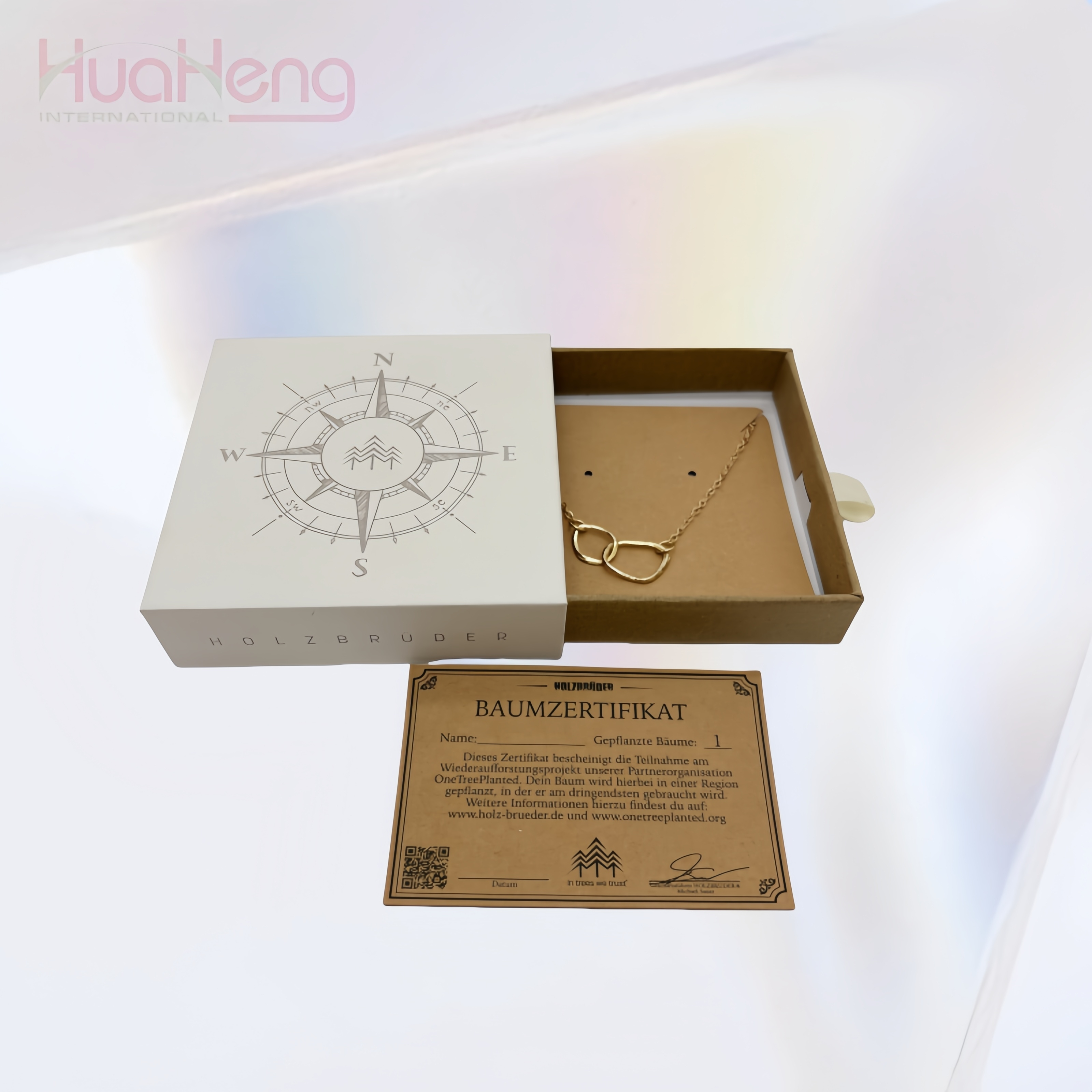 Hua Heng présente la boîte à bijoux à tiroir coulissant : un havre chic pour les décorations 1