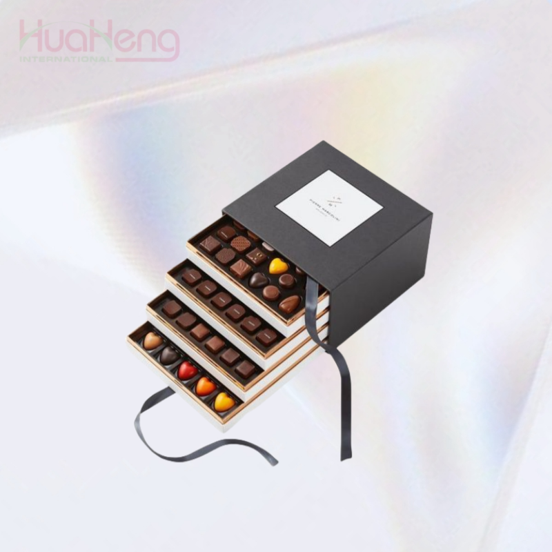 Hua Heng's Multi-Tiered Chocolate Gift Box: A Symphony of Flavors in One Luxurious Set 2