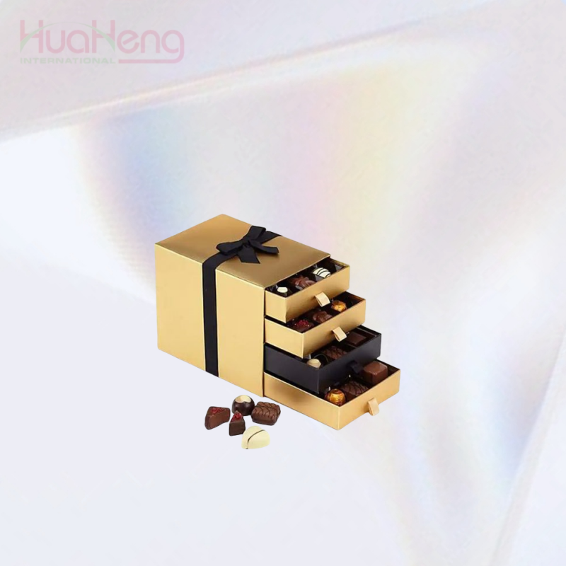 Hua Heng's Multi-Tiered Chocolate Gift Box: A Symphony of Flavors in One Luxurious Set 4