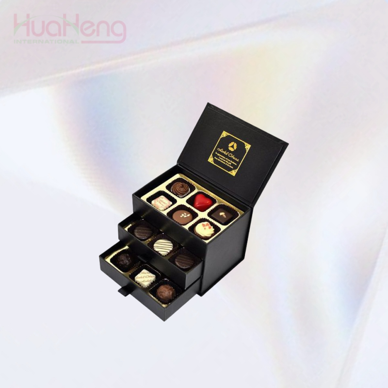 Hua Heng's Multi-Tiered Chocolate Gift Box: A Symphony of Flavors in One Luxurious Set 1