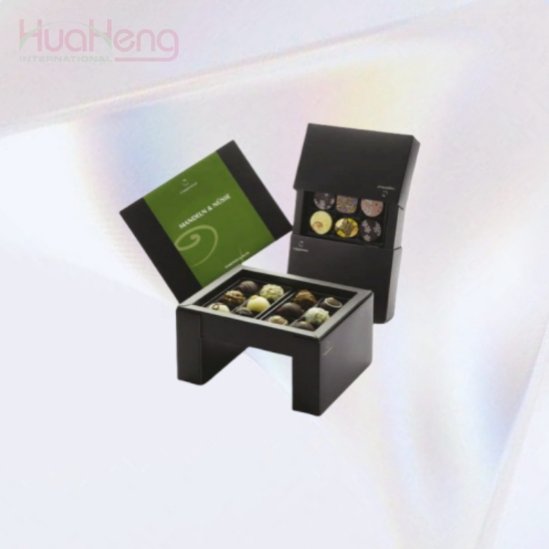 Caja de chocolates deslizable de Hua Heng: una exhibición sustentable y deliciosa 1