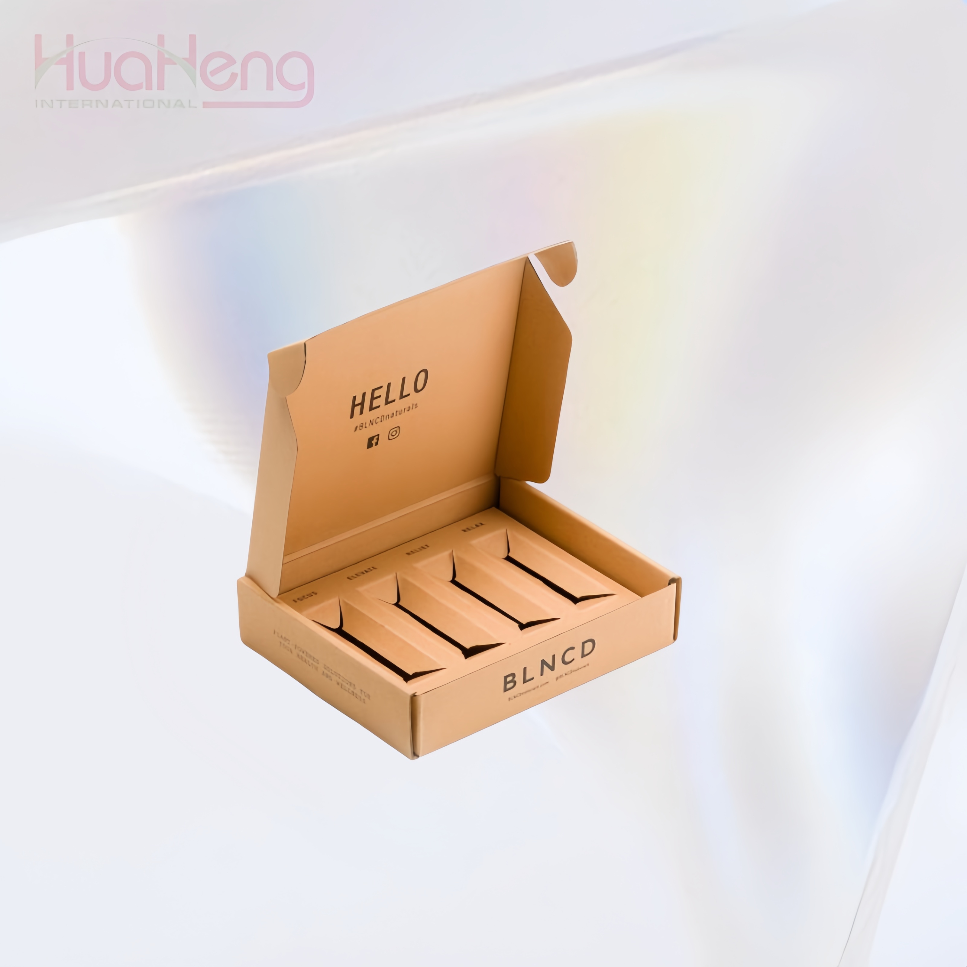 Versátiles cajas de tarjetas cosméticas de Hua Heng: un espectro de diseños elegantes 5