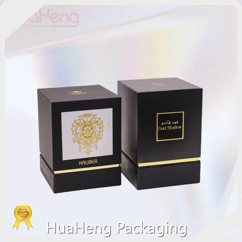 Luxury Perfume Box Customize Color，CMYK/Pantone Color by HuaHeng Packaging 1