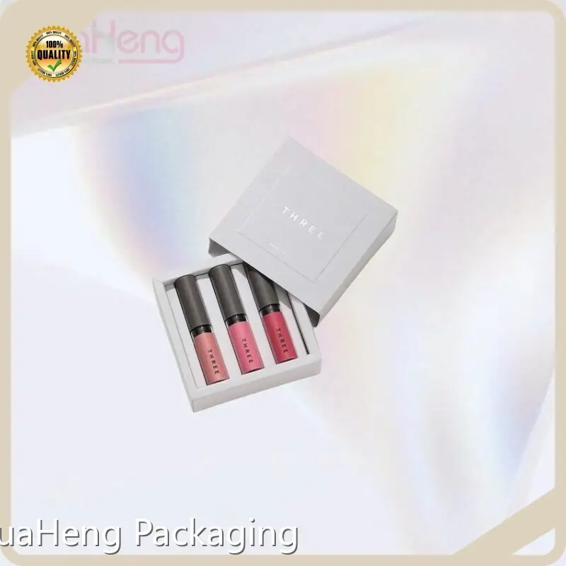 Lip Gloss Boxes with Logo Paper Card by HuaHeng Packaging 1