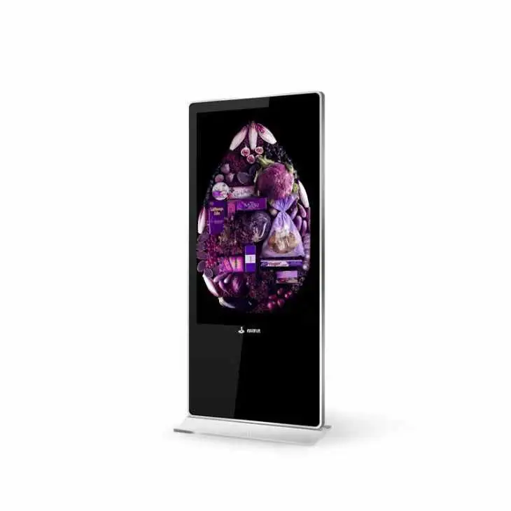 Pantalla de señalización digital de pie HD Android 1