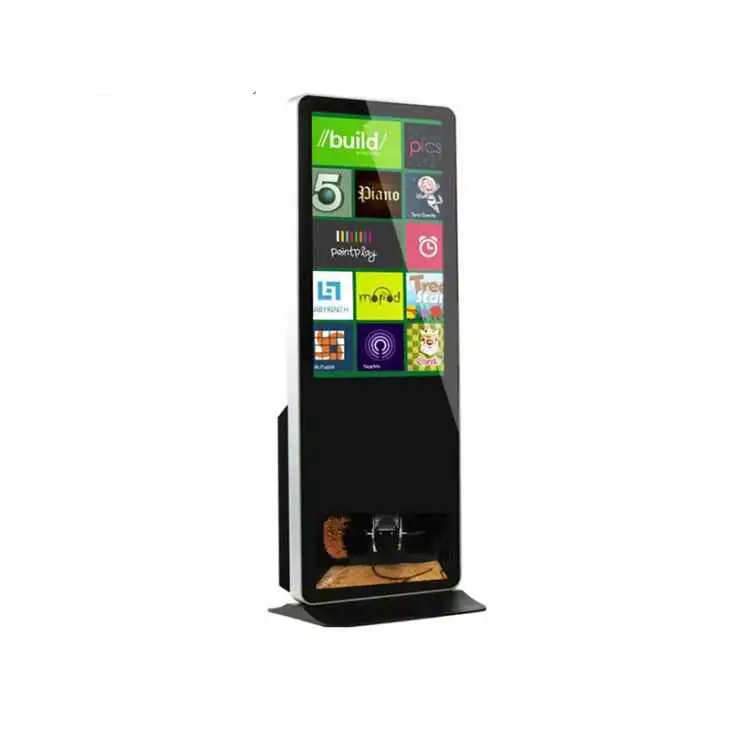 Exibição de sinalização digital LCD 1080p para polidor de sapatos 1