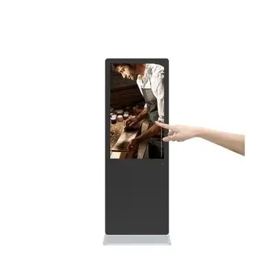 Señalización digital de pie multitáctil de 43 1
