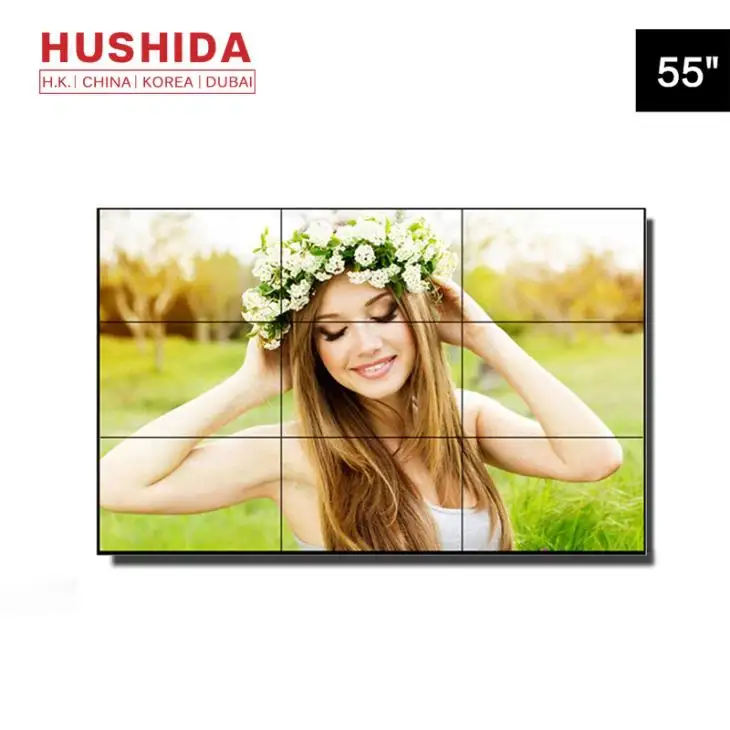 Emenda de áudio profissional multimídia de parede de vídeo LCD 1