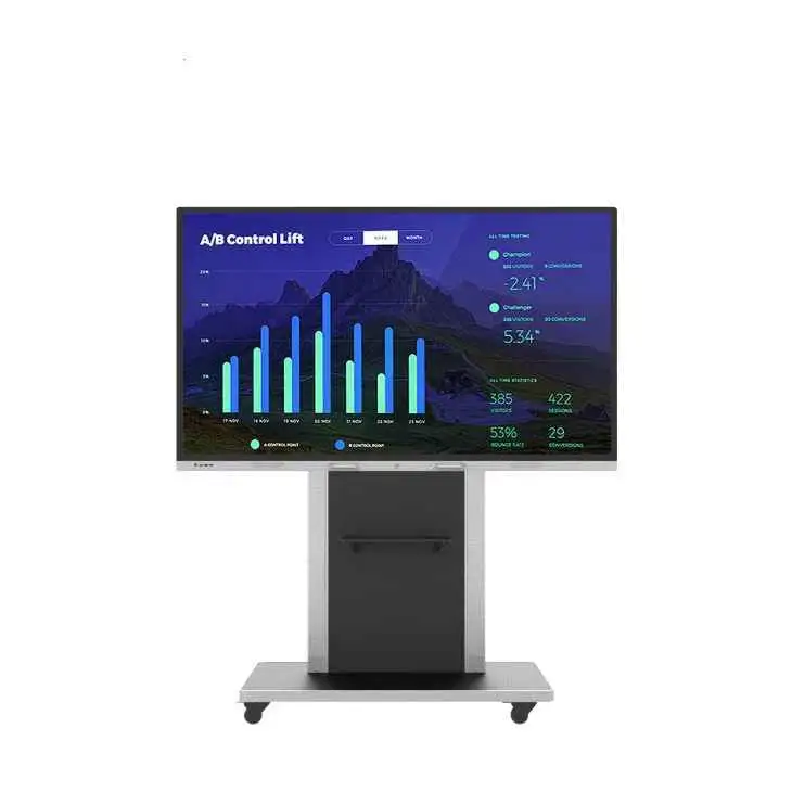 سبورة بيضاء ذكية تعمل باللمس مقاس 75 بوصة من سلسلة H3 بدقة 4K كاملة الوضوح 1