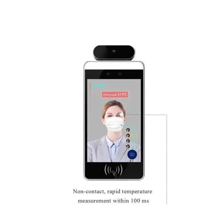 HUSHIDA Termografia de detecção facial AI de 8 polegadas 1