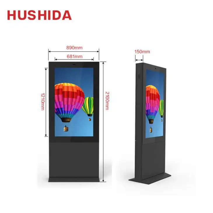 Displays de sinalização digital para exteriores 1