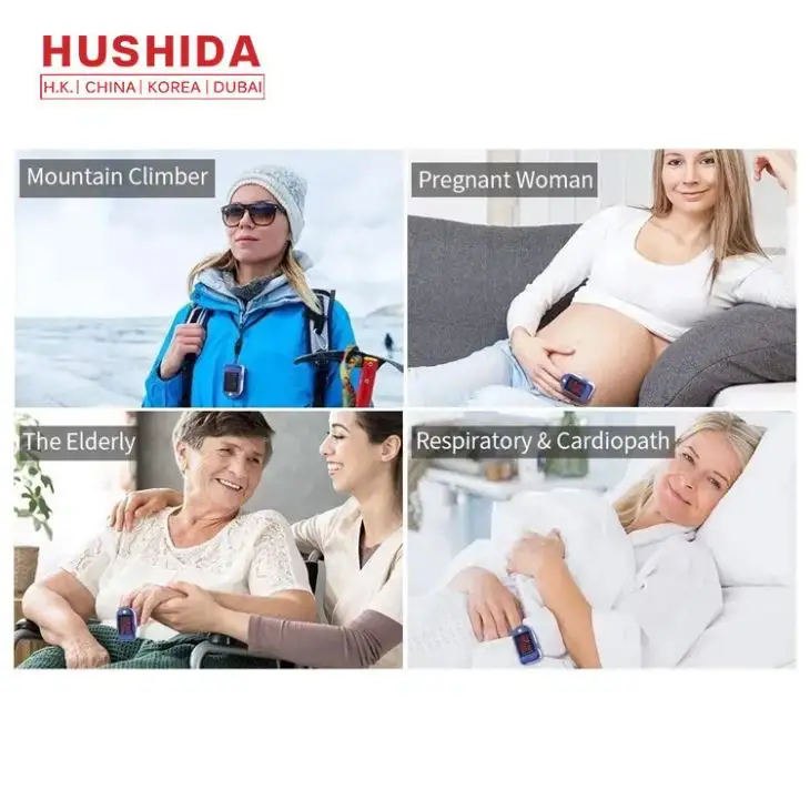 مقياس التأكسج نبض الإصبع Oxímetro مع CE FDA 1