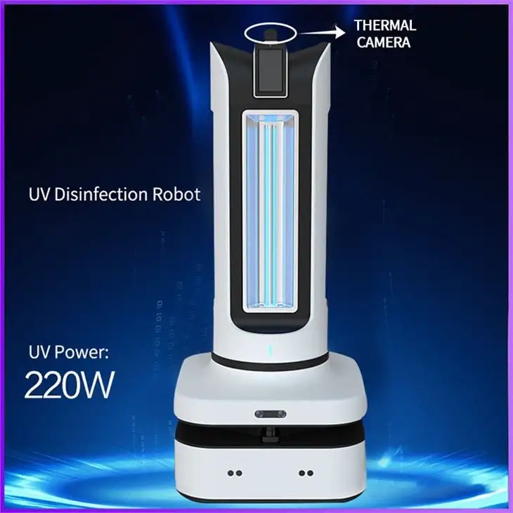 Robot de desinfección con luz UV de 220w 1